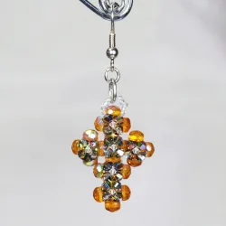 Hook pierces - Silver brass - Earrings Pualani - Hook pierces - Silver brass - Laiton argenté